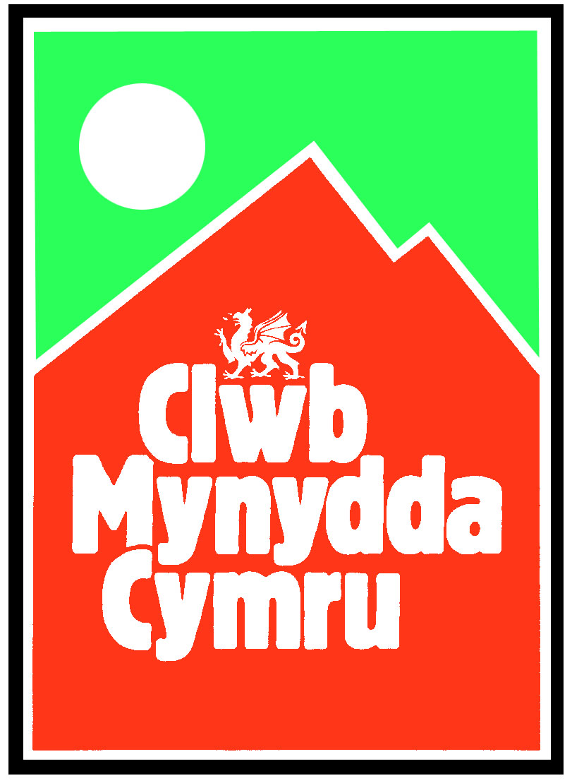 Clwb Mynydda Cymru logo